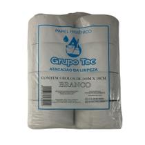 Papel higienico institucional 8x300 grupo tec branco