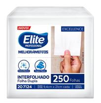 Papel higiênico interf folha dupla excellence com 250 folhas - Elite Professional