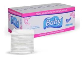 Papel Higienico Interfolha Baby Folha Dupla 8000 Unidades Papel Higienico Interfolha Baby Folha Dupla 8000 Unidades