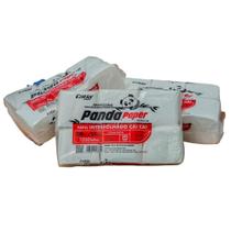 Papel Higienico Interfolhado Cai Cai Branco Folha Dupla 100% Celulose Fardo C/ 6 Pacotes 200 Folhas Cada 9x20