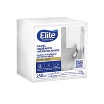 Papel higienico interfolhado cai cai elite excellence f.dupla 250 folhas Papel higienico interfolhado cai cai elite excellence f.dupla 250 folhas