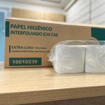 Papel Higiênico Interfolhado Cai-Cai folha Dupla Ipel Indaial com 8.000 folhas Mais higiene e economia em cada folha para banheiros de alta demanda. Papel Higiênico Interfolhado Cai-Cai folha Dupla Ipel Indaial com 8.000 folhas Mais higiene e economia em cada folha para banheiros de alta demanda.