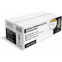 Papel Higiênico Interfolhado Cai-Cai folha dupla Ness com 6.000 folhas