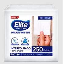 Papel higienico interfolhado elite excellence f.dupla 250 folhas