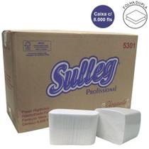 Papel Higiênico Interfolhado Fha Dupla 10x20,5cm Elegante Cx/8000 folhas (20 PT x 400 Fls). - SULLEG Papel Higiênico Interfolhado Fha Dupla 10x20,5cm Elegante Cx/8000 folhas (20 PT x 400 Fls). - SULLEG