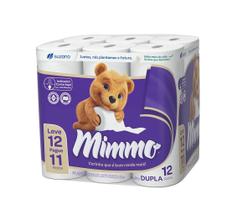 Papel Higiênico Mimmo Folha Dupla 30m Leve 12 Pague 11