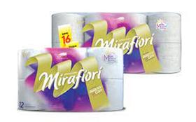 Papel Higiênico Mirafiori 16 rolos 30 metros Folha Dupla