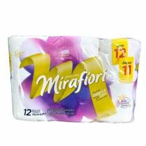 Papel higienico mirafiori premium folha dupla lv 12 pg 11 30mts