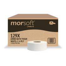 Papel Higiênico Morcon Morsoft Jumbo 12 Rolos 2 Camadas Papel Higiênico Morcon Morsoft Jumbo 12 Rolos 2 Camadas