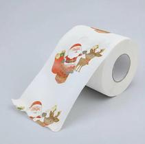 Papel Higiênico Natalino - Papai Noel 20mx10cm