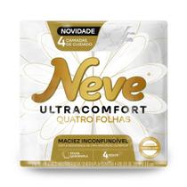 Papel Higiênico Neve Folha Quadrupla Neutro Ultracomfort 20m Pacote 4 unidades Papel Higiênico Neve Folha Quadrupla Neutro Ultracomfort 20m Pacote 4 unidades