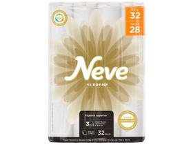 Papel Higiênico Neve Supreme Folha Tripla 20 m De 32 Un Full