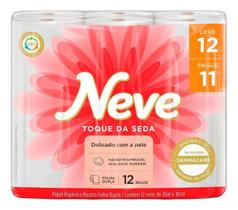 Papel Higiênico Neve Toque Da Seda Folha Dupla Leve 12Pg11 Papel Higiênico Neve Toque Da Seda Folha Dupla Leve 12Pg11