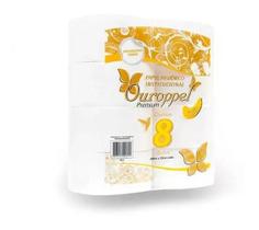 Papel Higiênico Ouroppel Premium Branco Luxo Folha Simples 3