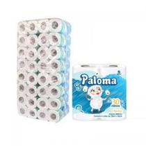 Papel Higiênico Paloma Folha Simples - Fardo c/ 64 Rolos