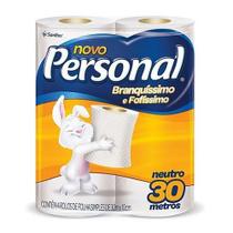 Papel Higiênico PERSONAL Pct c/4 Rolos de 30m Neutro Papel Higiênico PERSONAL Pct c/4 Rolos de 30m Neutro