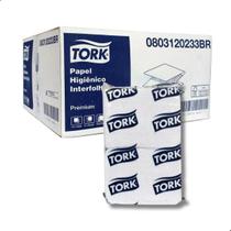 Papel Higiênico Premium Interfolhado folha dupla 12x620 Tork