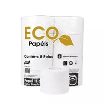 Papel Higiênico Rolão Eco 100% Celulose 8 Rolos Papel Higiênico Rolão Eco 100% Celulose 8 Rolos