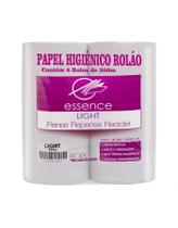 Papel higiênico rolão essence light 9cm 8x300m Papel higiênico rolão essence light 9cm 8x300m
