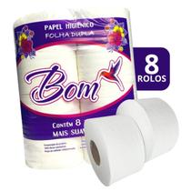 Papel Higienico Rolao Folha Dupla 8 Rolos Papel Higienico Rolao Folha Dupla 8 Rolos