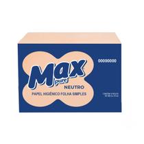 Papel Higiênico Rolão Folha Simples 12x500 Max Pure Papel Higiênico Rolão Folha Simples 12x500 Max Pure