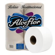 Papel Higiênico Rolão Institucional Alveflor 600mts Papel Higiênico Rolão Institucional Alveflor 600mts