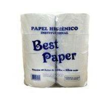 Papel Higiênico Rolão Institucional Folha Simples 300 M Best Paper com 8 Unidades