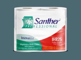 Papel Higiênico Rolo Inovatta IHR25 8x250 Santher