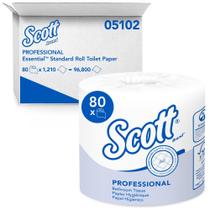 Papel higiênico Scott Professional de 1 camada 80 rolos/estojo Papel higiênico Scott Professional de 1 camada 80 rolos/estojo