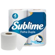 Papel Higiênico Sublime 30M 4 Rolos Papel Higiênico Sublime 30M 4 Rolos