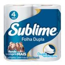 Papel Higiênico Sublime - 30M 4 Rolos