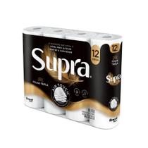 Papel Higiênico Supra Folha Tripla 12 Rolos Papel Higiênico Supra Folha Tripla 12 Rolos