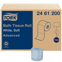 Papel higiênico Tork Advanced de 2 camadas 80 rolos x 500 folhas Papel higiênico Tork Advanced de 2 camadas 80 rolos x 500 folhas