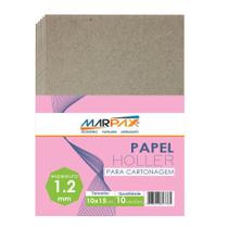 Papel Holler para cartonagem Marpax 1,2mm 10x15cm 10un