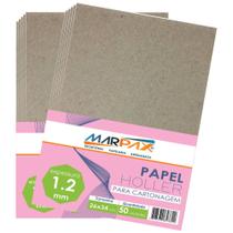 Papel Holler para cartonagem Marpax 1,2mm 26x34cm 50un