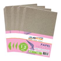 Papel Holler para cartonagem Marpax 1,2mm A4 210x297mm 100un