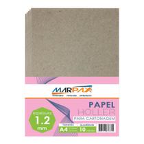 Papel Holler para cartonagem Marpax 1,2mm A4 210x297mm 10un
