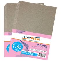 Papel Holler para cartonagem Marpax 1,65mm 14x20,5cm 50un