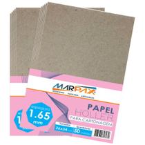 Papel Holler para cartonagem Marpax 1,65mm 26x34cm 50un