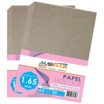 Papel Holler para cartonagem Marpax 1,65mm A5 148x210mm 50un Papel Holler para cartonagem Marpax 1,65mm A5 148x210mm 50un