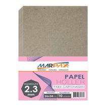 Papel Holler para cartonagem Marpax 2,3mm 26x34cm 10un