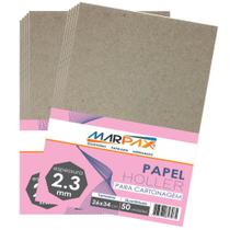 Papel Holler para cartonagem Marpax 2,3mm 26x34cm 50un
