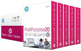 Papel HP Multiusos 20 lb 8.5 x 11, 2500 Hojas