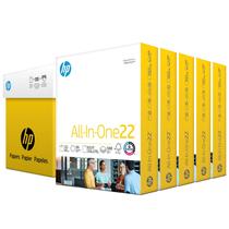 Papel HP Papers All-In-One, 22 libras, 8,5 x 11, 5 resmas, estojo de 2500 folhas