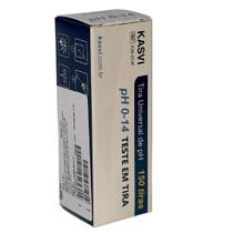 Papel Indicador de pH 0-14 150 tiras - Kasvi K36-014F Papel Indicador de pH 0-14 150 tiras - Kasvi K36-014F