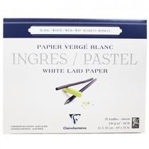 Papel Ingres Para Pastel Clairefontaine 24X30cm Papel Ingres Para Pastel Clairefontaine 24X30cm