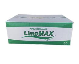 Papel Intercalado 10cm x 21cm folha simples 100% celulose - Cx c/ 10.000 folhas Limpmax Papel Intercalado 10cm x 21cm folha simples 100% celulose - Cx c/ 10.000 folhas Limpmax