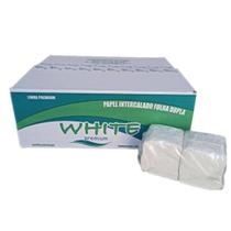 Papel Intercalado 10x21cm Folha Dupla com 8.000 Limpmax
