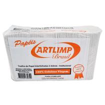 Papel Interfolha 100% Celulose 1000 Folhas 21x20 Artlimp Papel Interfolha 100% Celulose 1000 Folhas 21x20 Artlimp