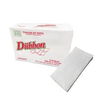 Papel Interfolha 100% Celulose 20x21 2 Dobras folha simples Dubbon - 20g Papel Interfolha 100% Celulose 20x21 2 Dobras folha simples Dubbon - 20g